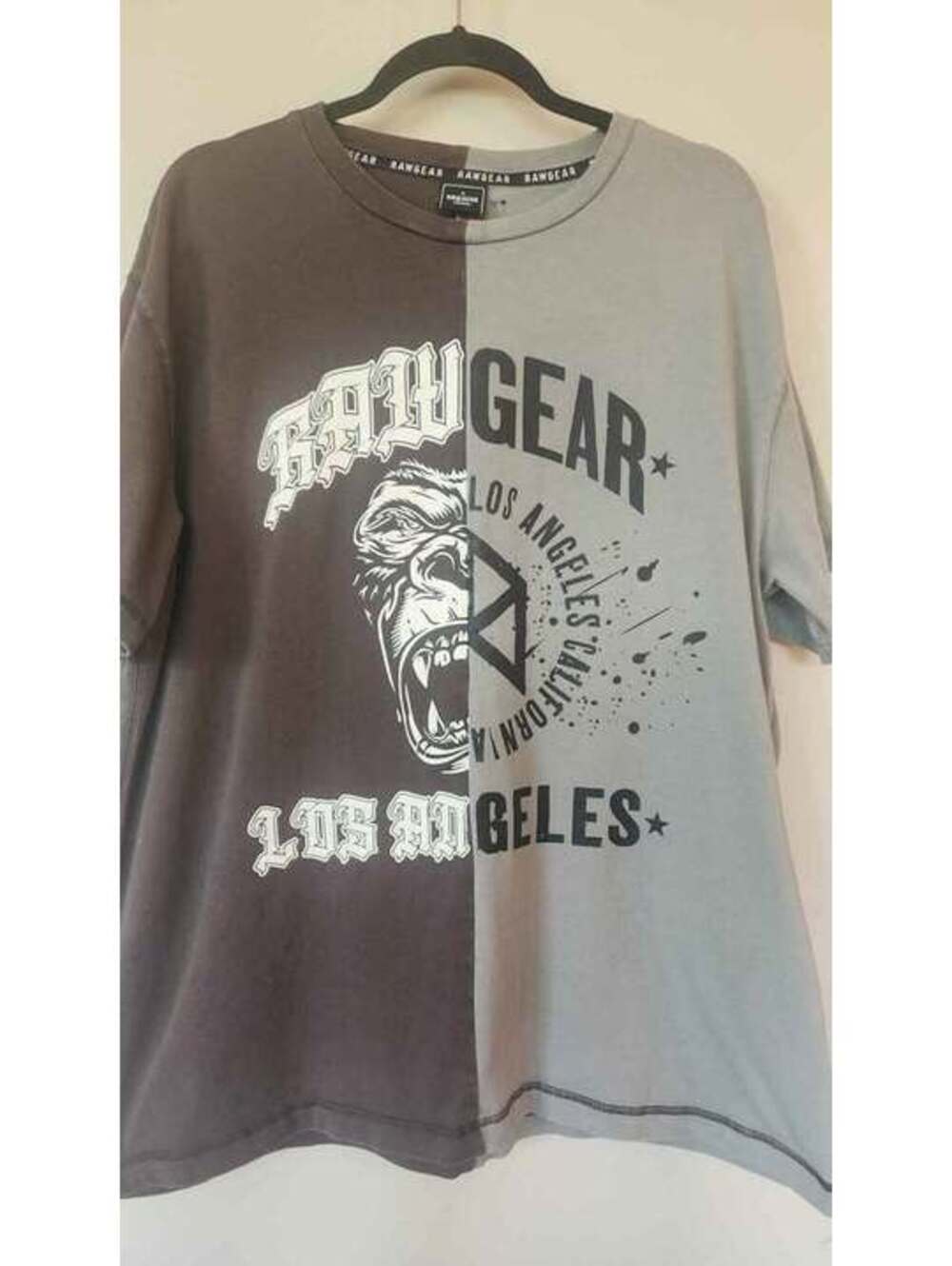 Rawgear Los Angeles Mens Heavyweight Cotton T-Shirt Sz M